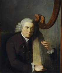 The Blind Harpist, John Parry