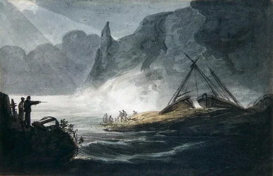 Rocky Coastal Scene