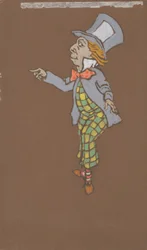 Mad Hatter (costume design for Alice-in-Wonderland, 1915)
