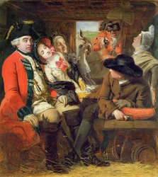 A Stagecoach Adventure, Bagshot Heath, 1848