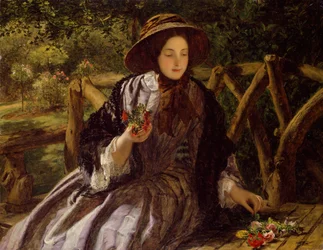 Garden Flowers Making a Posy