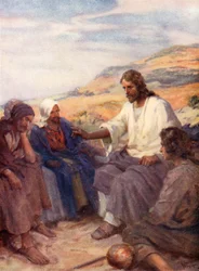 Jesus Teaching His Disciples, Matthew v