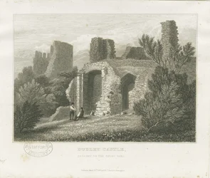 Dudley Castle - The Keep: engraving, nd [c1831]
