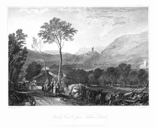 Hornby Castle from Tatham Church