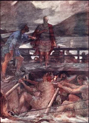 Caesar and the Pilot, illustration from 