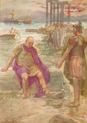 Gaius Marius Sitting in Exile Among the Ruins of Carthage