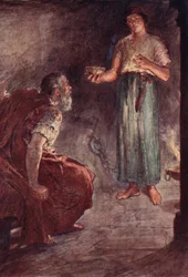 Philopoemen in Prison, illustration from 