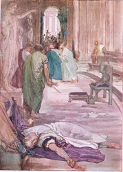 The murder of Caesar