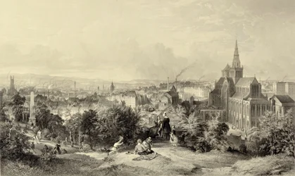 Glasgow from the Necropolis
