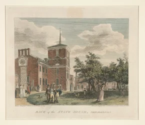 Back of the State House, Philadelphia
