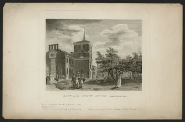 Back of the State House, Philadelphia