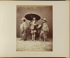 Chinamen with Rain Coats