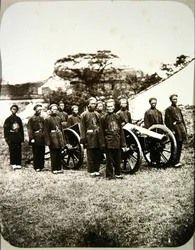 Chinese soldiers, c.1875