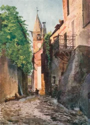 Street in Villanuova, near Albenga