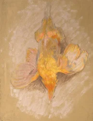 Study of a Fowl for Highland Raiders, c.1918