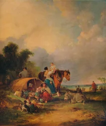 A Gipsy Encampment