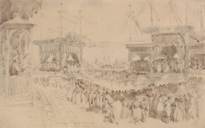 The Blessing of the Suez Canal, November 16, 1869