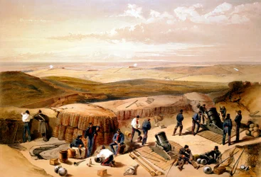 The New Works at the Siege of Sebastopol, Crimean War