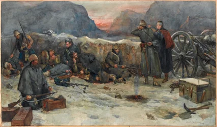 The Gordon Highlanders: Daybreak in the trenches