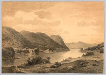 Study of Landscape, Hudson River, NY