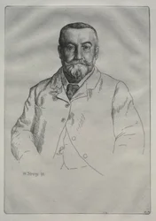 Portrait of H. Cock