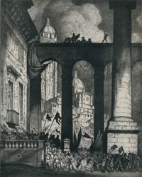 The Colonnade, 1914, 1922