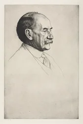 Thomas Hardy, Facing Right