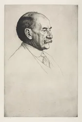 Thomas Hardy, Facing Right