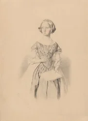 Young Woman Holding a Book