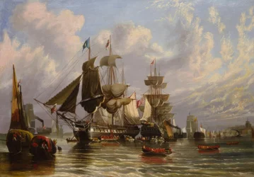 Crimean War, Embarkation of English Troops, 1855