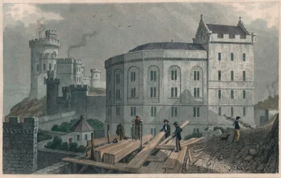East End of the Bridewell, and Jail Governors House, Edinburgh