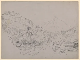 Landscape, Meiringen, Switzerland