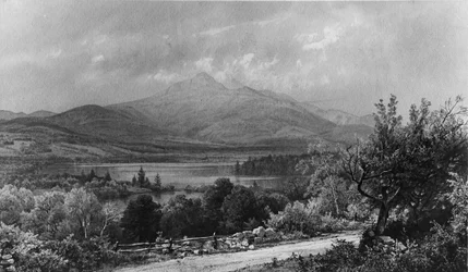 Mount Chocorua and Lake