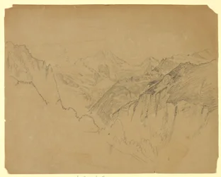 Study of Landscape, Lauterbrunnen, Switzerland