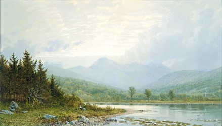 Sunset on Mount Chocorua, New Hampshire