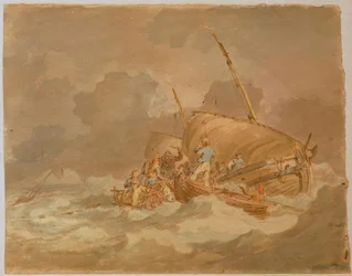 Sailors Getting Pigs on Board
