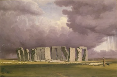 Stonehenge: Stormy Day, 1846