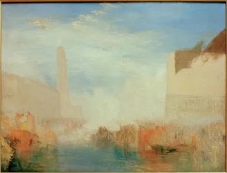 Venice: The Piazetta with the Ceremony of the Doge Marrying