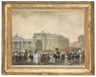 King George IV at College Green, Dublin