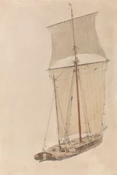 The "Friend" Sailing Vessel at Upton-on-Severn