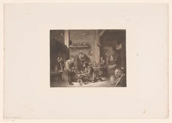 Interior with a Doctor and a Barber