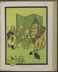 "Exactly so! I am a humbug" Illustration from "The Wonderful Wizard of Oz" by Lyman Frank Baum