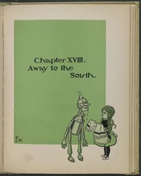 Illustration from "The Wonderful Wizard of Oz" by Lyman Frank Baum