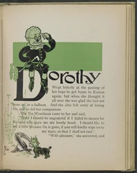 Illustration from "The Wonderful Wizard of Oz" by Lyman Frank Baum