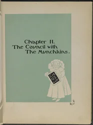Illustration from "The Wonderful Wizard of Oz" by Lyman Frank Baum
