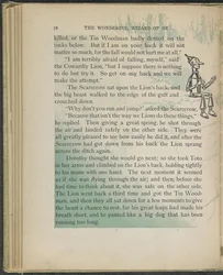 Illustration from "The Wonderful Wizard of Oz" by Lyman Frank Baum