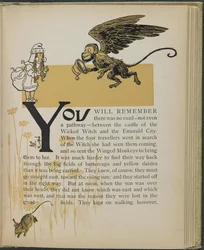 Illustration from "The Wonderful Wizard of Oz" by Lyman Frank Baum