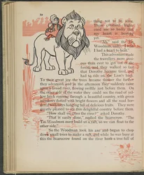Illustration from "The Wonderful Wizard of Oz" by Lyman Frank Baum