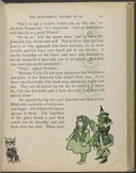 Illustration from "The Wonderful Wizard of Oz"