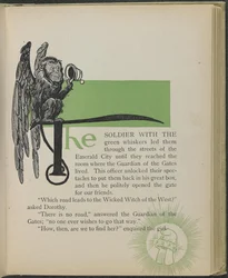 Illustration from "The Wonderful Wizard of Oz"